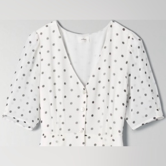 Aritzia Tops - Aritzia Wilfred Button-Front Blouse